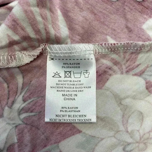 NWT, Larace, Tunic Asymmetrical Blouses, Medium, Red - Picture 7 of 9